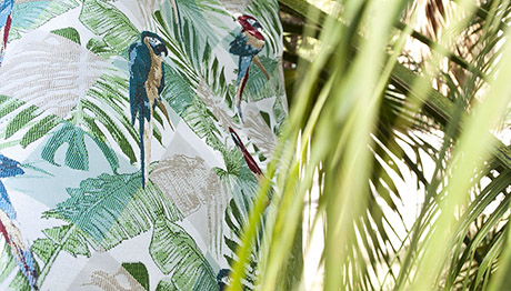 Cabecera con sabor tropical Aznar Textil